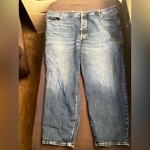 Old Navy OG Straight button fly Blue Jeans plus size 26